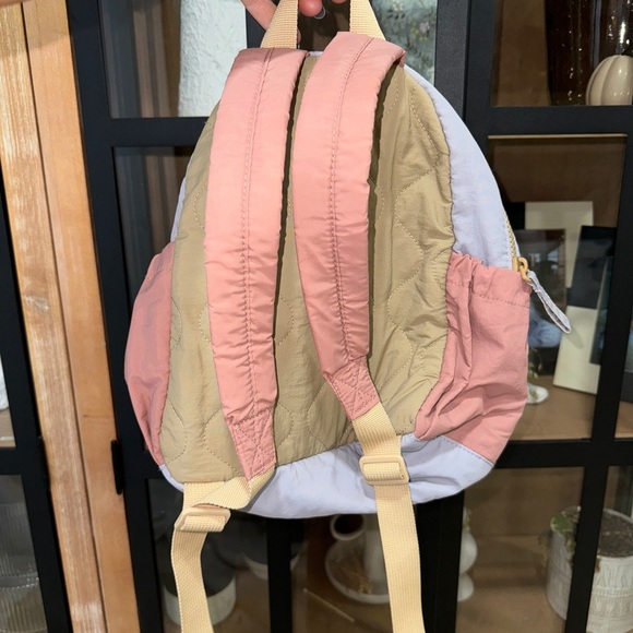 Zara Kids Quilted mini backpack personalized Olivia monogram embroidered toddler - Picture 3 of 7